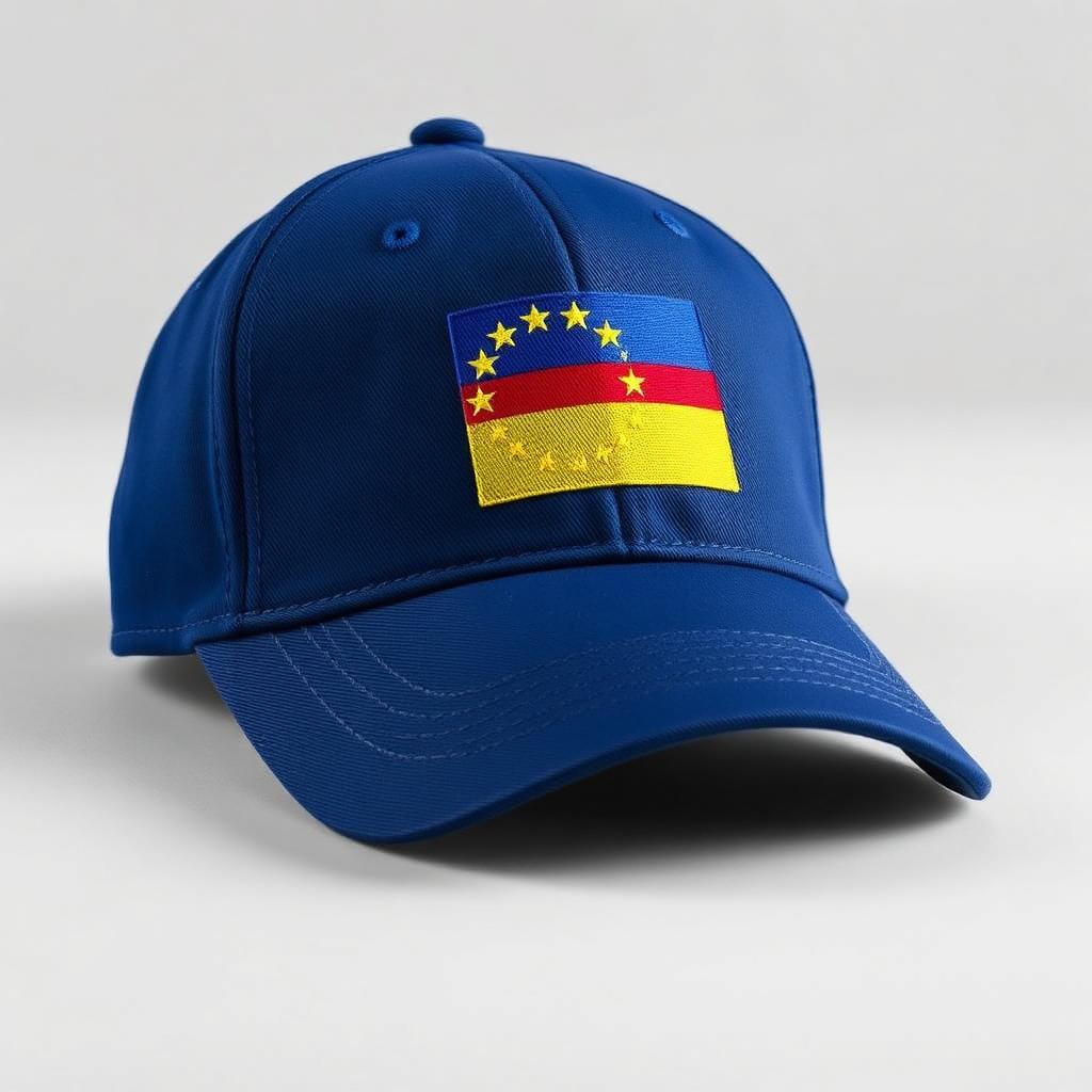 Kaapverdië Cap · Blauw met vlag