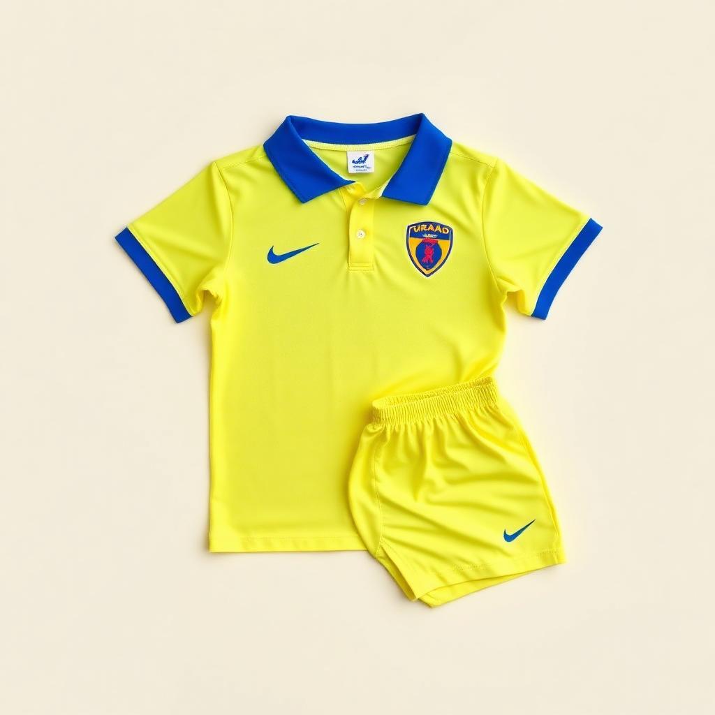 Curaçao Combi Kids · Lichtgeel Shirt + Broek (10% korting)