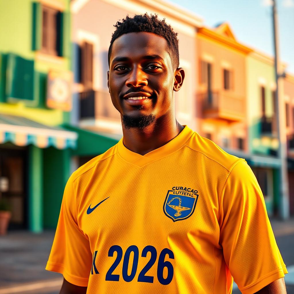 Curaçao Thuisshirt Heren 2026 · Blauw foto 3