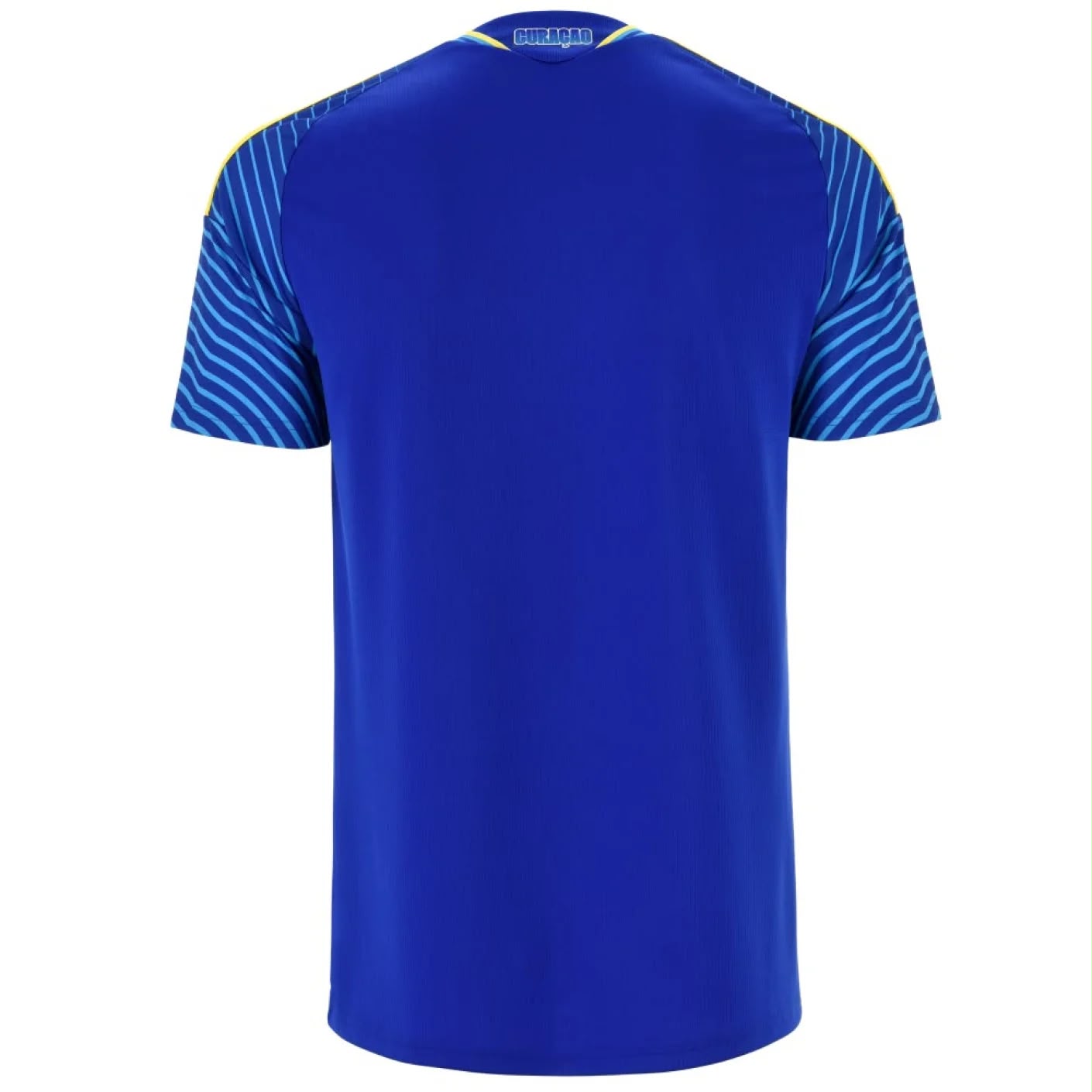 Curaçao Thuisshirt Heren 2026 · Blauw achterkant