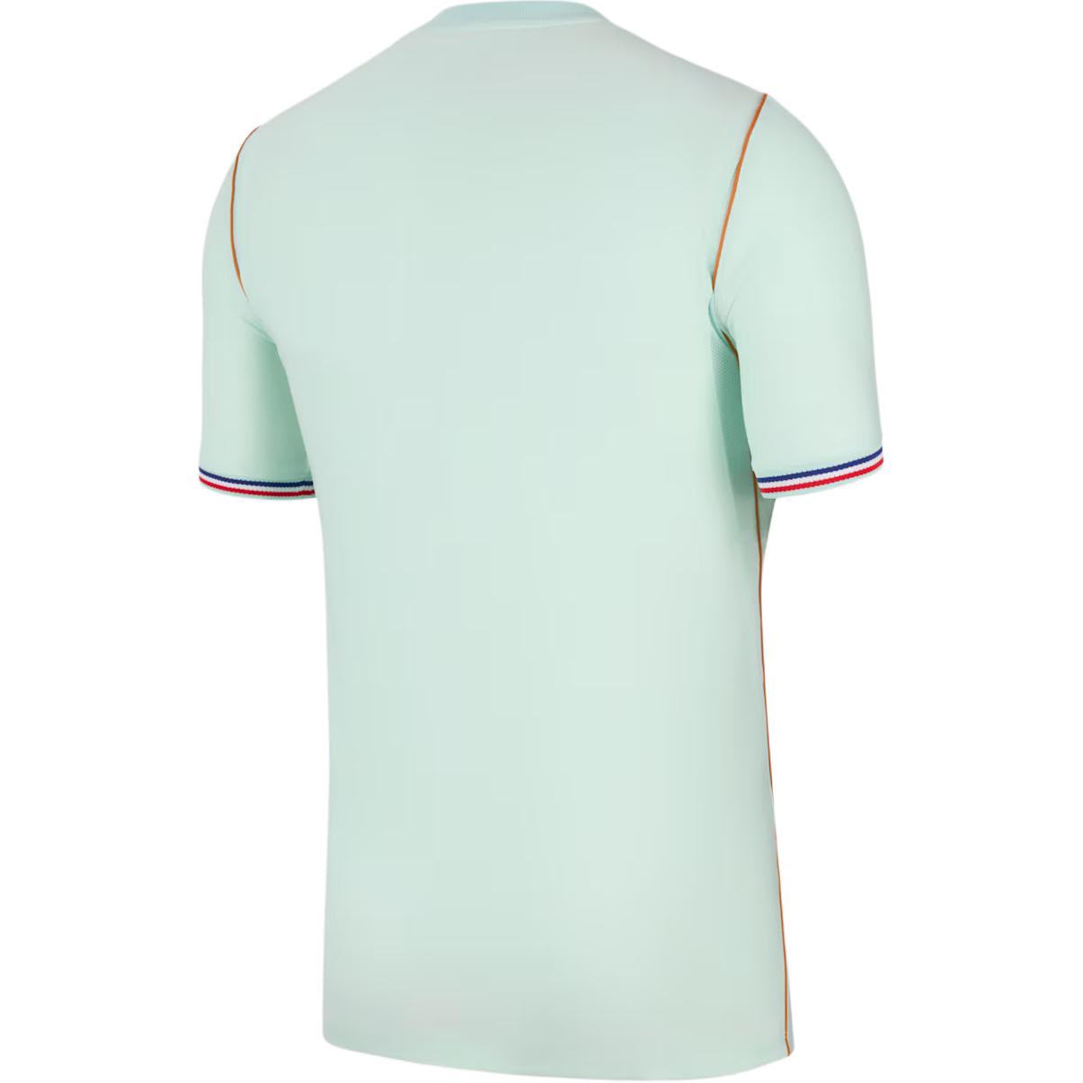 Frankrijk Uitshirt 2026 · Mint achterkant
