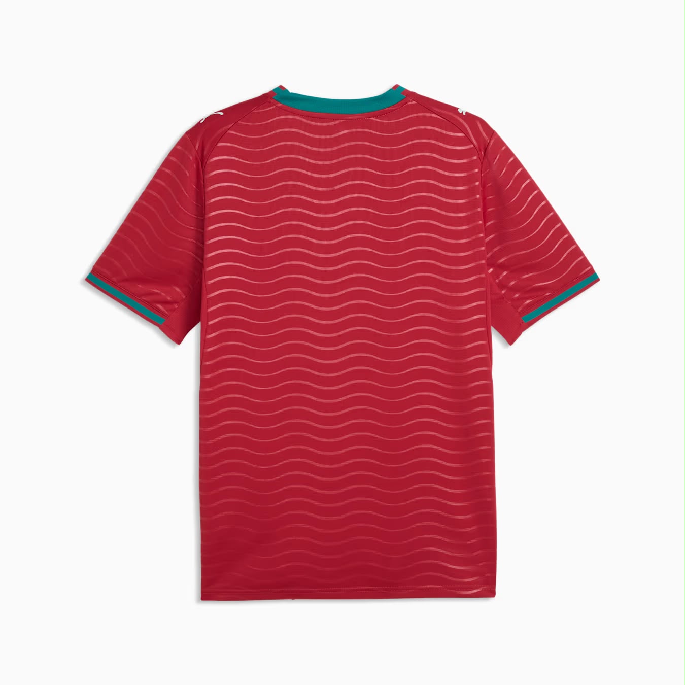 Portugal Fanshirt Heren · Donkerrood achterkant